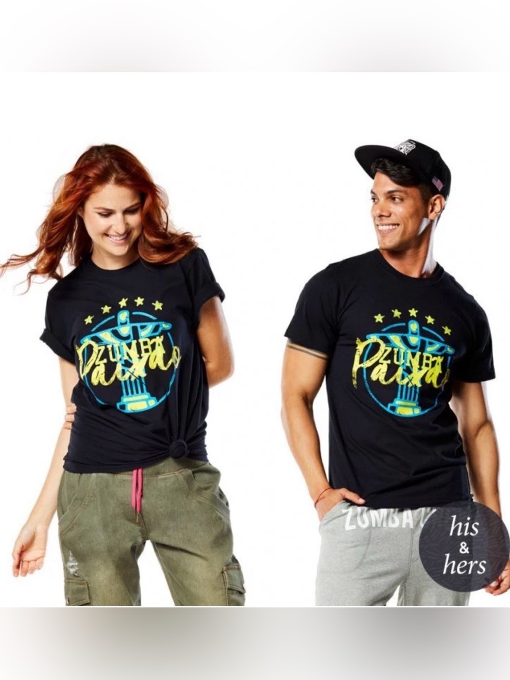 Zumba OFFICIAL RIO TEE - Unisex - sz XS/S